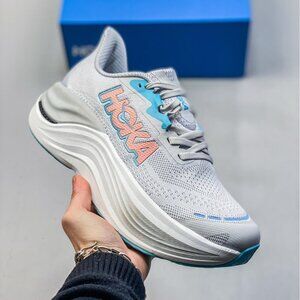 Hoka One One Skyward Low-Top Running Shoes Gray